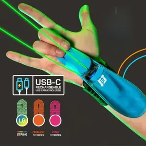 Glow-in-the-Dark Webshooter – Superhero String Launcher Toy for Kids, Teens & Adults –  Reloading, Durable & Viral Web Shooting Action Toy for Endless Tricks & Epic Battles