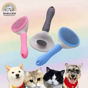 Convenient Pet Hair Brush for Cats Dogs Comb Out Floating Fur