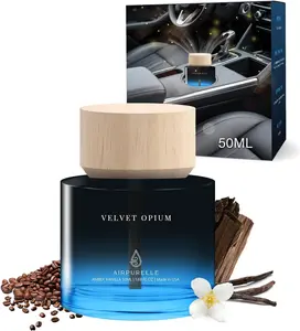 Car Air Freshener for Men & Women – Long-Lasting Essential Oil Diffuser for Car Cup Holder – 50ML (1.7 FL OZ) Car Scent Diffuser, Inspired by Perfume – Made in USA