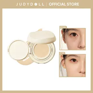 JUDYDOLL Moisturizing Cushion Foundation, Moisturizing Concealer Cream, Shine-Free Fresh Finish, Lightweight All-Day Wear, Natural Glow Makeup, Everyday Look, Work Makeup, Date Night, Travel Friendly, Holiday Gift, Spring Gift, Refresh Look
