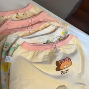 MIANZHI Girls Cotton Underwear 8-Pack Soft Breathable Boyshorts Briefs for Toddlers & Little Girls 2-10Y Comfortable Everyday Wear Pastel Color Panties