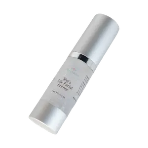 Sha's Organic Silk Facial & Eye Makeup Primer, Natural Organic Moisturizing Cosmetic Base - Smooth, Hydrating, Flawless Coverage for US Skincare Storage & Foundation Prep