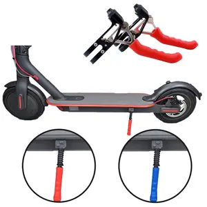 2pcs Electric Scooter Bicycle Brake Lever Grip Protector Cover, Non-Slip Silicone Sleeve Universal Brake Protection Handle Cover for Xiao Mi M365 Pro 2 1S Scooter, Cycling, Road Bike MTB Mountain Bikes, Bike Handlebar Grip