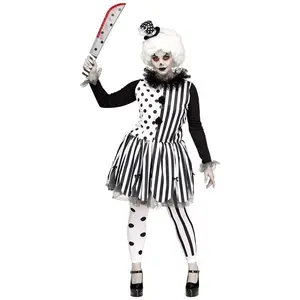 Plus Size Women's Killer Clown Costume
