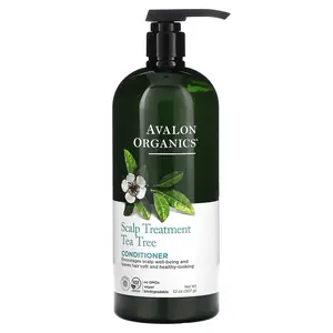 Avalon Organics Scalp Treatment Conditioner, Tea Tree, 32 oz (946 g)