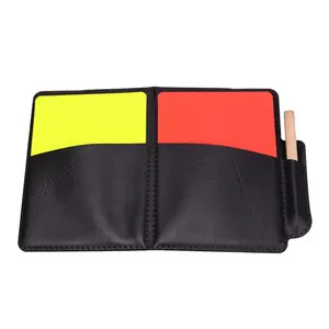 Soccer Referee Wallet Set, 1 Set Football Referee Card Set, Soccer Referee Card Set, Referee Card Set for Football Match, Football Red and Yellow Card, Christmas Gift