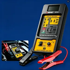 Relay Detector 11-25V ANENG RT01 Digital Universal 4/5 Pins Car Battery Vehicle Detection Digital Display Voltage Battery Tester