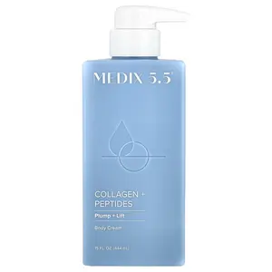 Medix 5.5 Body Cream, Collagen + Peptides, 15 fl oz (444 ml)