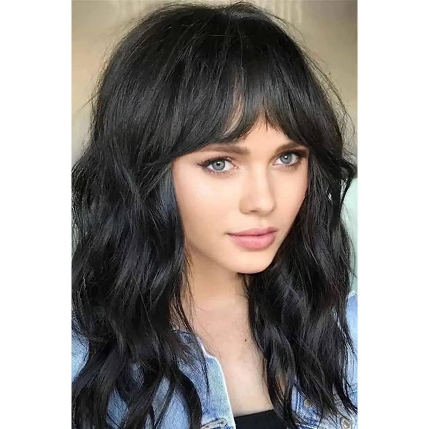 Mid-Length Wave Synthetic Wigs 12''