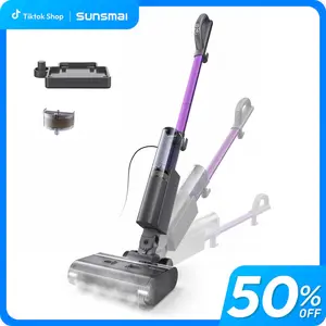 Mother's Day Gift for Mom | Sunsmai Steam Mop Cleaner for Home | Easy Self-Cleaning Floor Steamer with Deep Disinfection, 180° Swivel Head for Effortless Household Cleaning