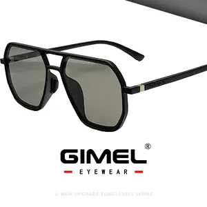 GIMEL-02 Ultralight photochromic aviator  with UV400 protection, TAC  lenses, essential for travel, driving, and fishing outdoor outing high quality
