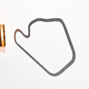 24x24” Metal Race Track Wall Art Decor for Car Fans, Garage, or Office