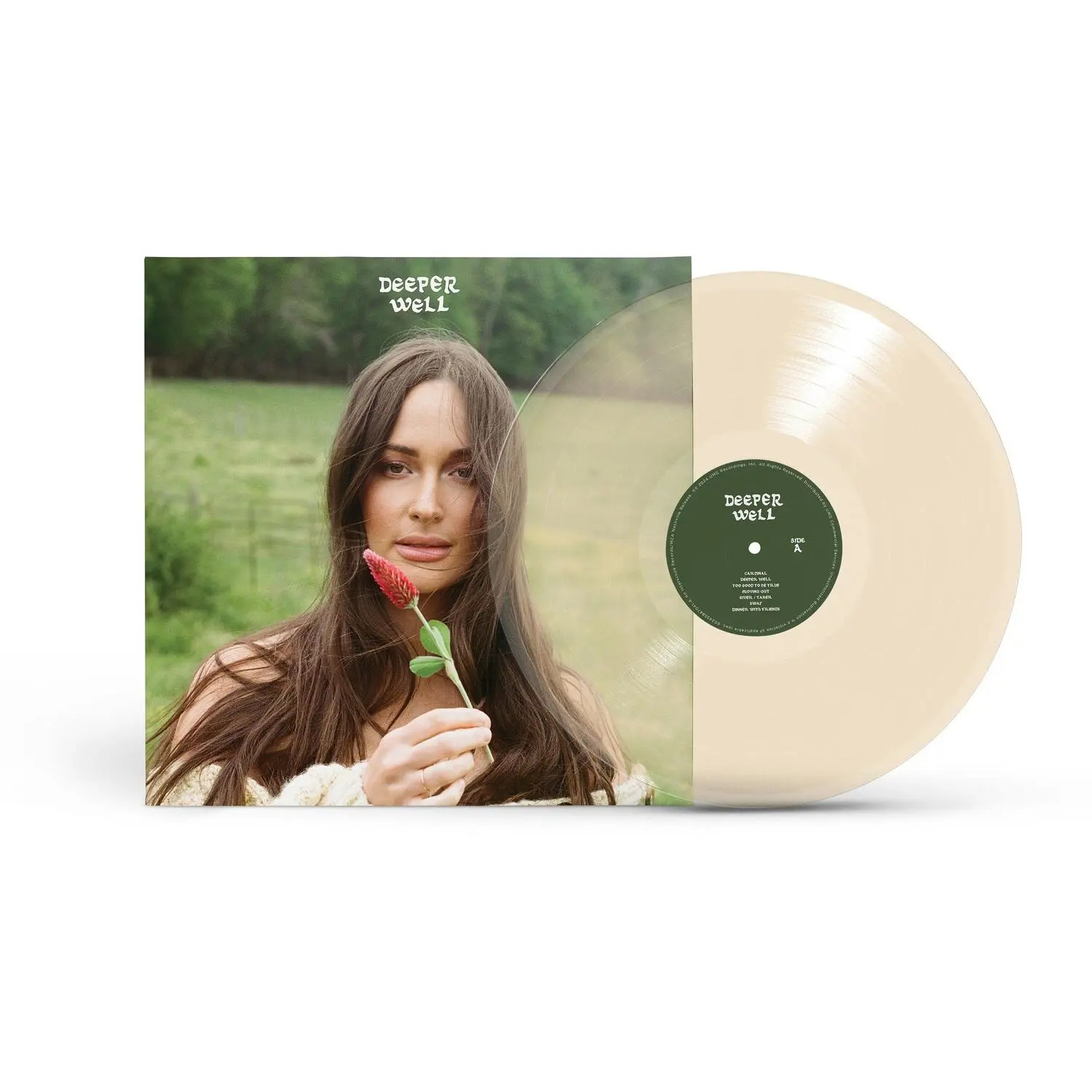 Kacey Musgraves - Deeper Well  [VINYL RECORD - LP] Cream, Clear Vinyl, 180 Gram