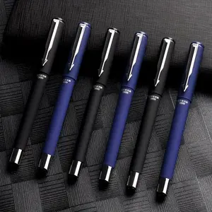 Black Ink Gel Pen (6/12pcs), Rollerball Pen Set, Business Office Signature Pen, Student Exam Pen, Office Daily Work Pen, Writing Pen for Home School Office