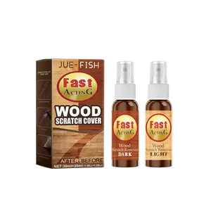 JUE-FISH Wood Floor Scratch Repair Agent, Scratch Repair Spray Furniture Floor Renovation Repair Paint
