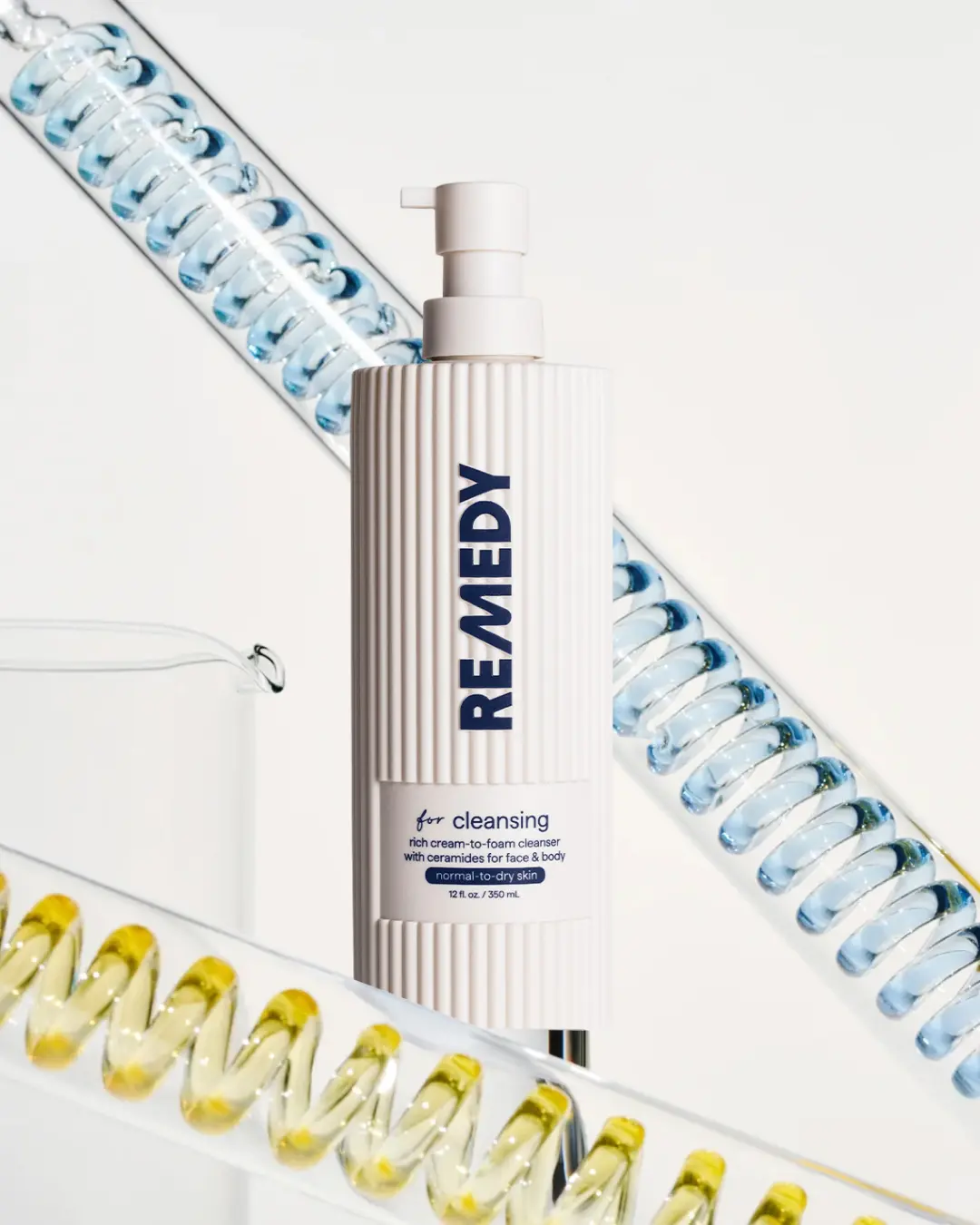 REMEDY Cream-to-Foam Cleanser with Ceramides - Gentle Super Stacked Hydrating Face Wash REMEDY Cream-to-Foam Cleanser with Ceramides - Gentle Super Stacked Hydrating Face Wash