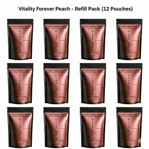 Functional Oats Vitality – Forever Peach (12 Pouches)