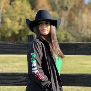 ARIAT Women's Black TEAM MEXICO Jacket - 1428, Long Sleeve, Fitted, All Seasons, Casual Outerwear with Embroidered Logo