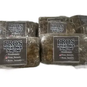 Pros Africa Black Soap Bar - Natural Skincare for Soft and Smooth Skin