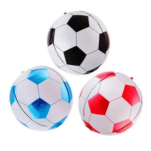 3pcs 4D Football Aluminum Foil Balloons, Soccer Theme Party Decorations, Kids Birthday Party Supplies, Inflatable Toys
