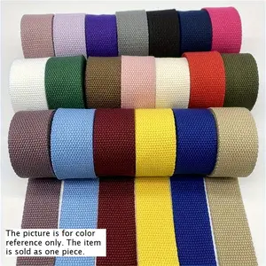 Webbing, canvas, cotton mesh fabric, backpack lacing, bags, handicrafts, accessories for belt bags, dog accessories, DIY wallet-making tools, Classic Cotton Fabric