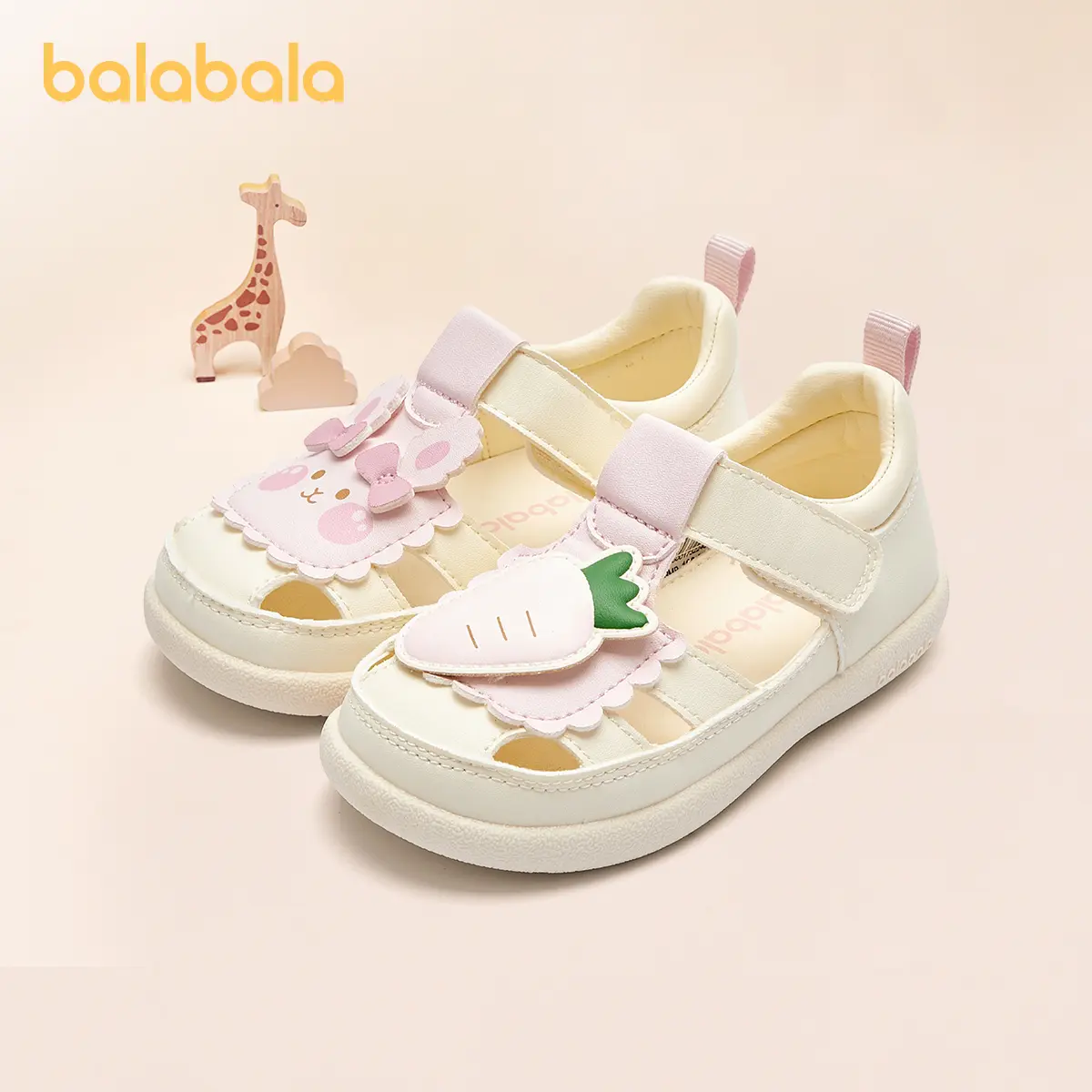 Balabala Prewalker Clogs - 2025 Summer Fashionable Soft-Soled Kids Safe Slippers, Anti-Slip Toddler Size Footwear for Boys and Girls, Prewalker Toddler Shoes
