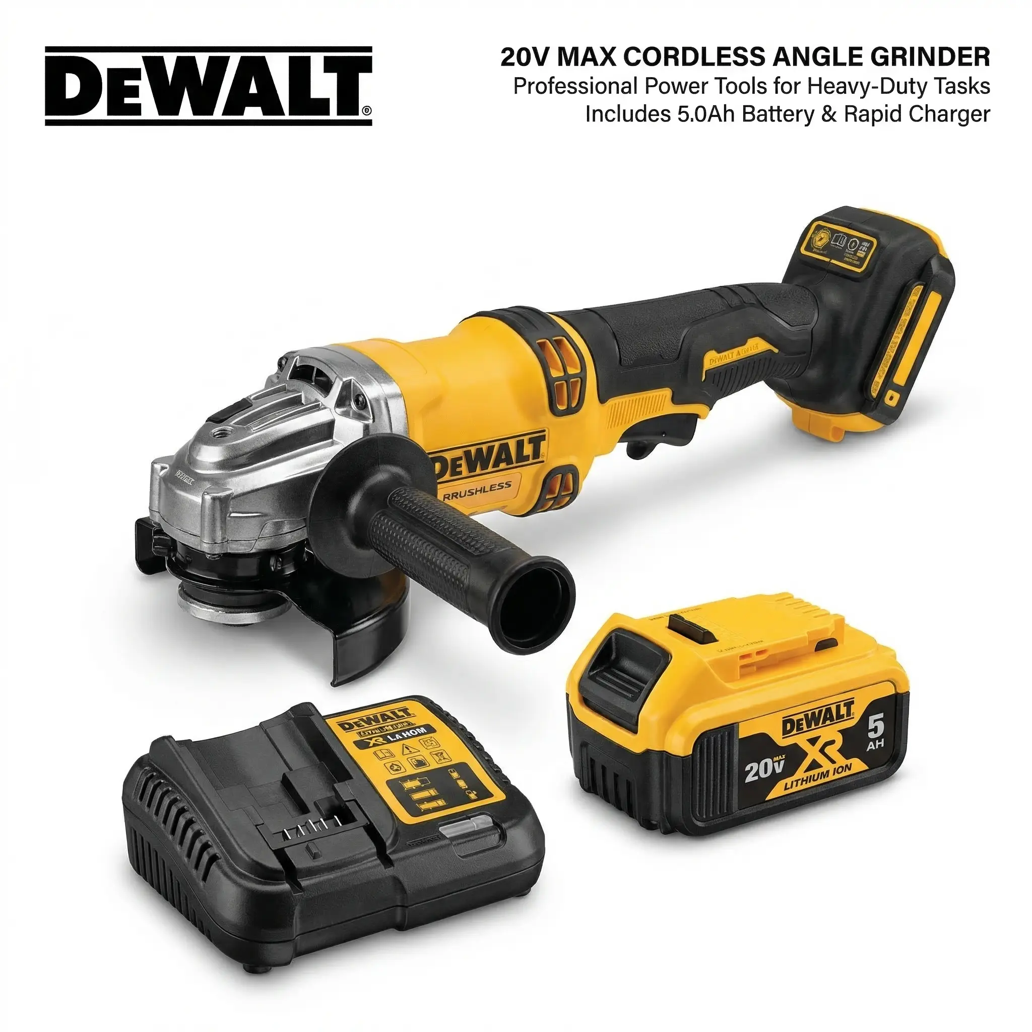 Dewalt DCG405 125mm Cordless Angle Grinder