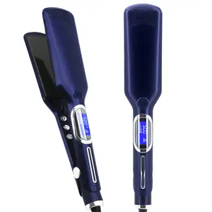 Hair Straightener 500°F Professional Hair Flat Iron For Salon Styling Tools Dual Voltage LCD Display