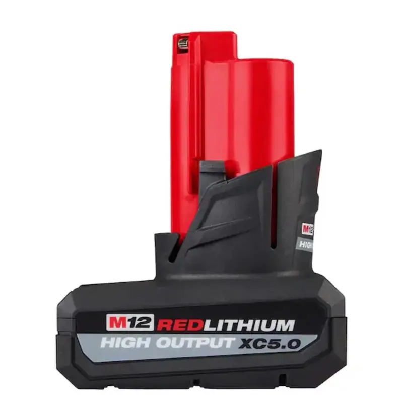 Milwaukee M12 12-Volt Lithium-Ion XC High Output 5.0 Ah Battery Pack