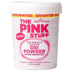 The Miracle Laundry Oxi Powder Stain Remover Specifically Formulated for Whites, 1 kg