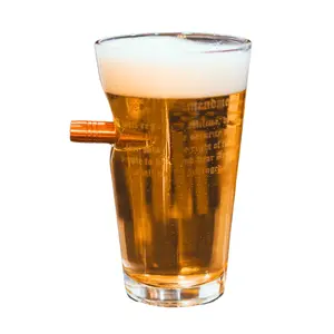 Pint Glass 2nd Amendment by BenShot