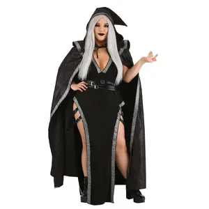 Plus Size Women's Enchanted Warlock Costume