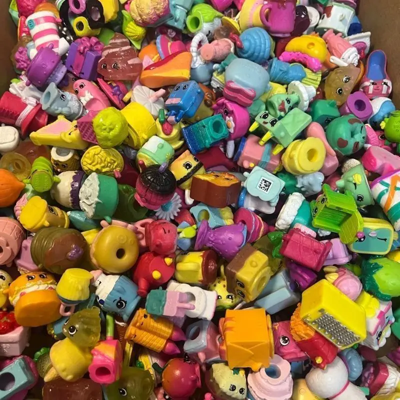 Shopkins Shopping Elf Toy Bulk Mini Figurines 20Pcs Miniature Toys Collectibles Kids Gifts