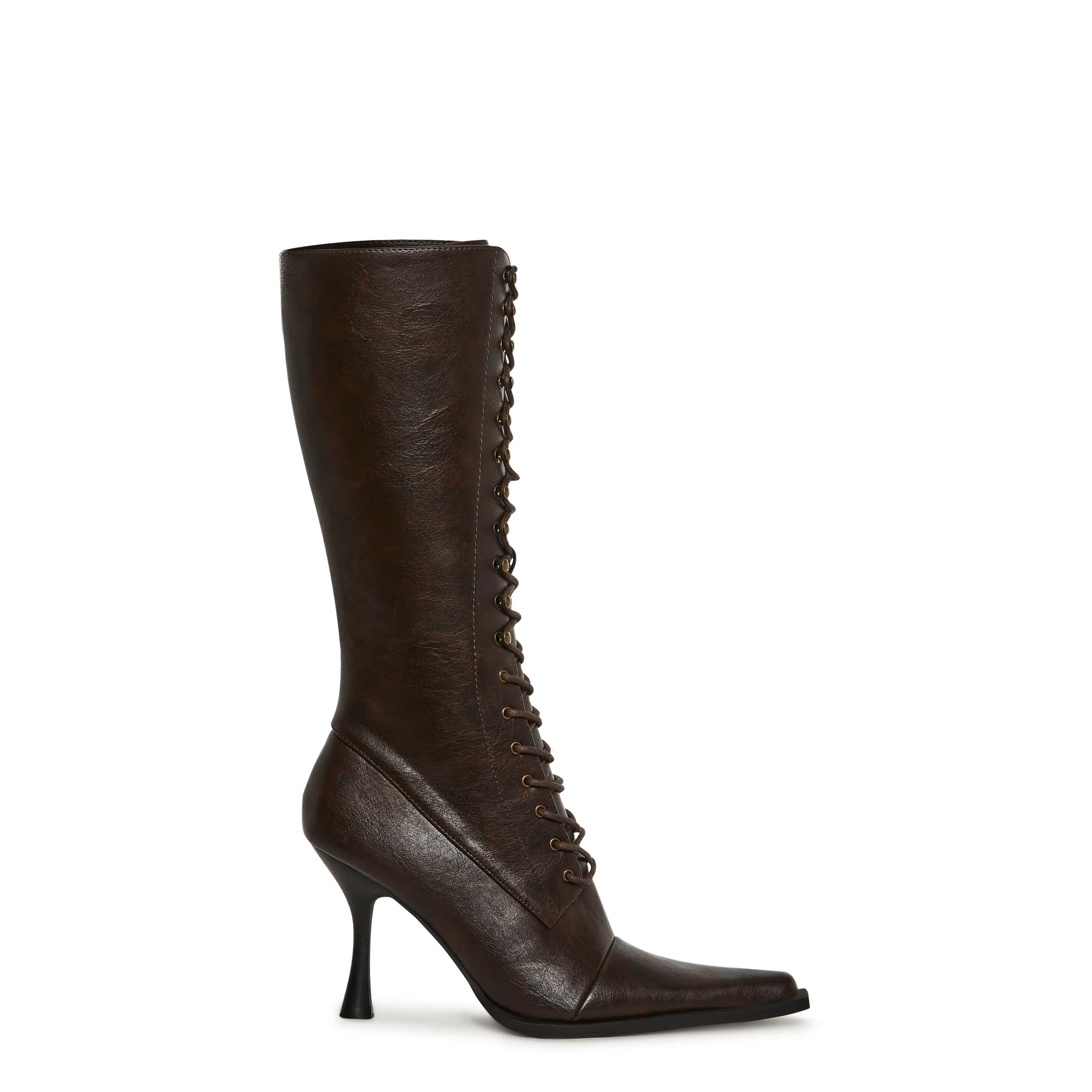 Tricks And Trials Lace Up Boots - Brown