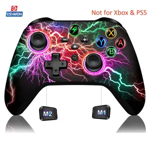 ESYWEN Wireless Switch Controller not for Xbox and PS5, Programmable Motion Control Vibration Turbo Wakeup Function for Switch/Lite/OLED