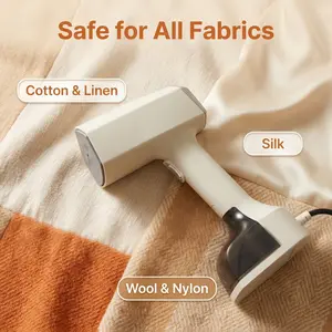 Vertical Clothes Steamer - Household Home Appliance with 1500W Fast Heating, 360° Rotatable Hose, Large Water Tank for Home Users, Travelers (Garment Wrinkle Removal, Fabric Care)