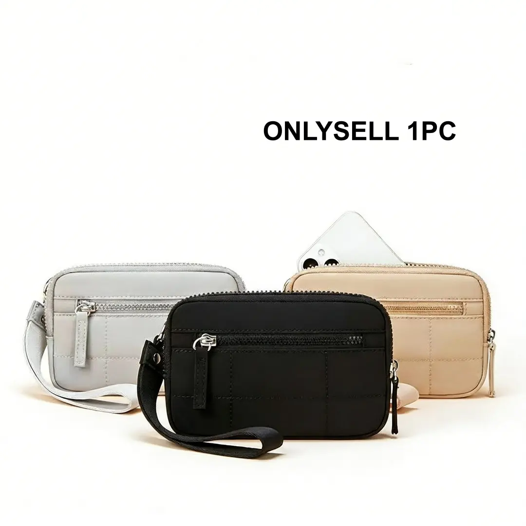 Multi-Pocket High-Style Wrist Bag, Fashionable Lightweight Mini Wallet, Ideal for Travel, Outdoor, Daily Use, Women, Lazy People, Short Shopping Trips, Wristlet Pouch, Clutches Wristlets