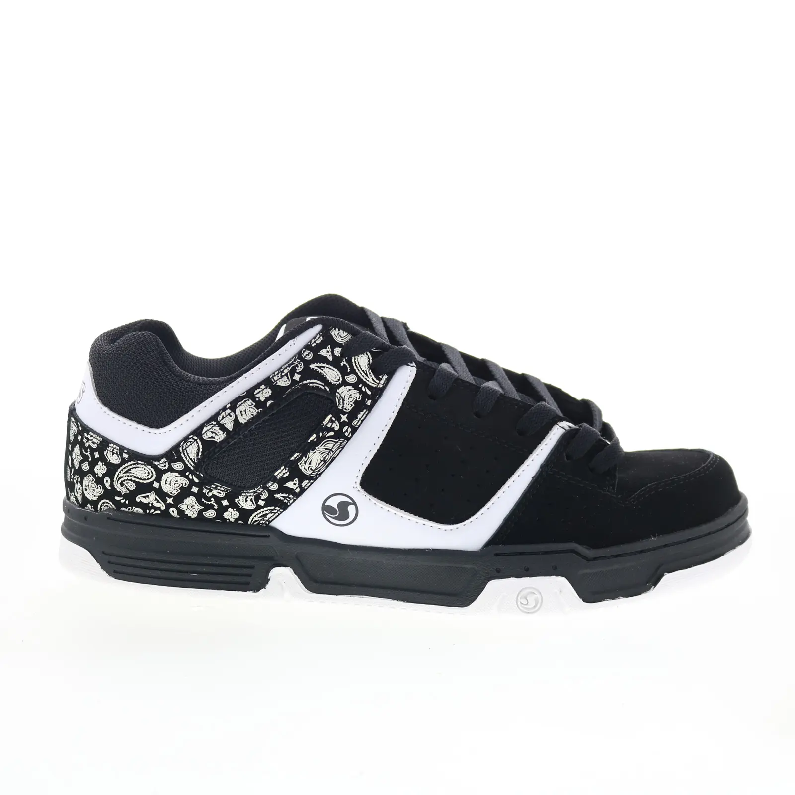 DVS Remix DV00370001 Mens Black Nubuck Skate Inspired Sneakers Shoes