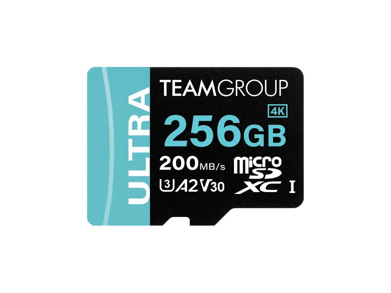 Team 256GB Ultra-Fast microSDXC UHS-I/U3 Memory Card with Adapter, compatible with Nintendo-Switch, Steam Deck, and ROG Ally, Speed Up to 200MB/s (TULMSDX256GIA2V3022503)