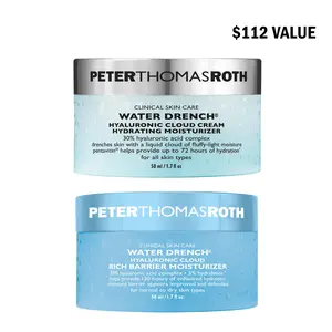 Peter Thomas Roth Water Drench Extreme Hydration Skincare Bundle, Moisurizer Bundle