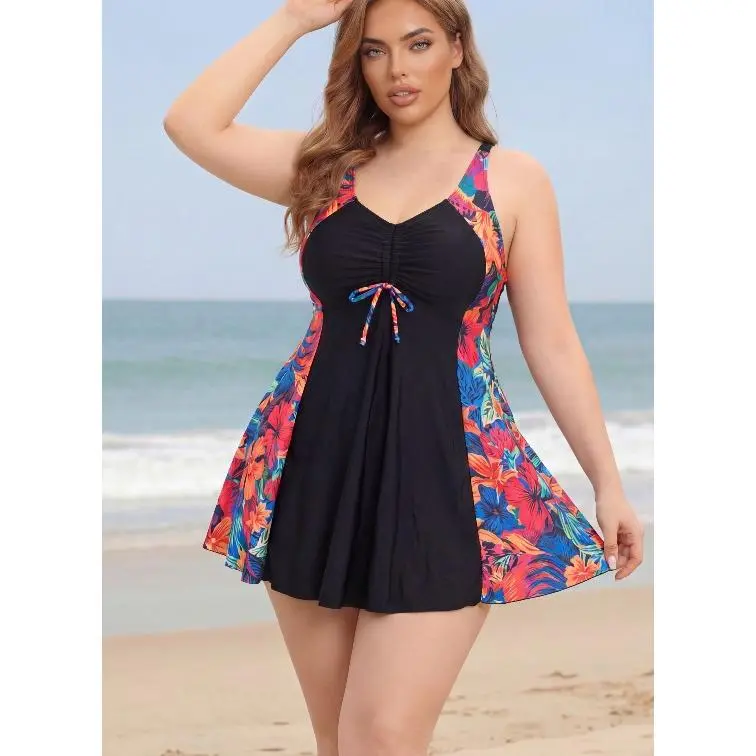 Colorful tropical flowers