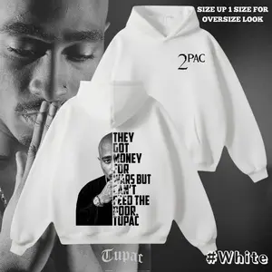 2PAC Old School Rap Culture Hoodie Sweatshirt T-Shirt – Iconic Hip Hop Legend Unisex Pullover Streetwear