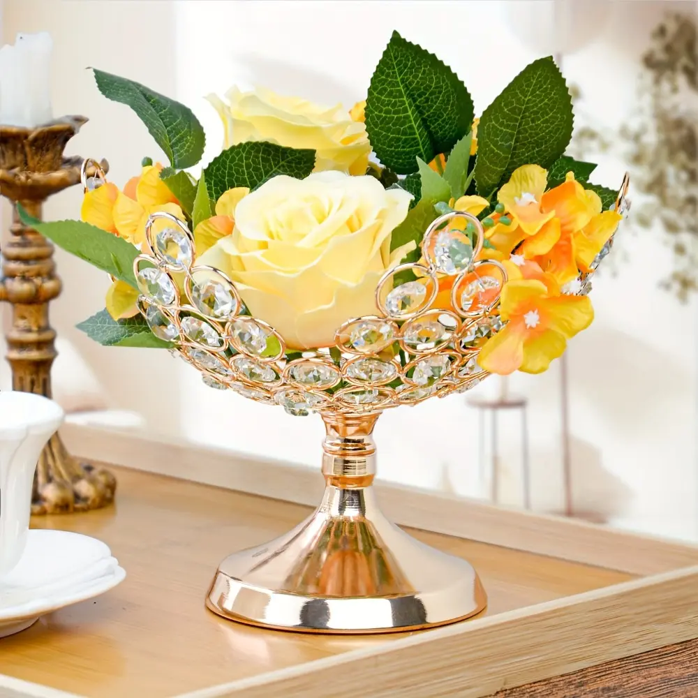 Elegant Starfish-Shaped Crystal Candy Bowl Decorative Bowls - Perfect for Fruit, Nuts & Snacks | Ideal Table Centerpiece & Home Decor
