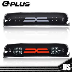 Fit For 09-18 Dodge Ram 1500 2500 3500 LED Third Brake Light Cargo Lamp Black