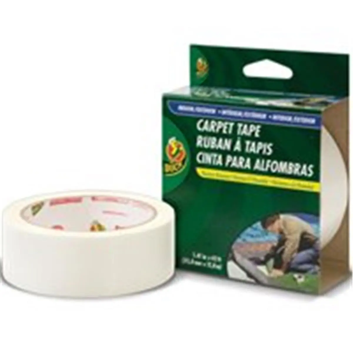 212 MAIN Fiberglass Outdoor Carpet Tape (392907) - Self Adhesive, No Drill, Super Strong Adhesion, Weatherproof Hardware Tape for Outdoor Use