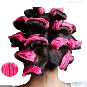 Flexible Soft Heatless Hair Curler, 10pcs/set Sleeping Hair Curler, Heatless Curling Set, Natural Curl Sleeping Diy Sponge Hair Styling Tools, Heatless Curlers, Heatless Styling Kit, Sponge Hair Rollers, Curling Wand SetFFSummitSupply7