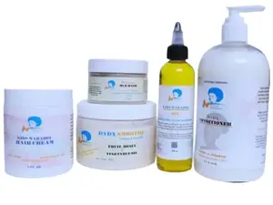 Natural Kids Hair Routine Kit-5 Piece Shampoo & Conditioner Set