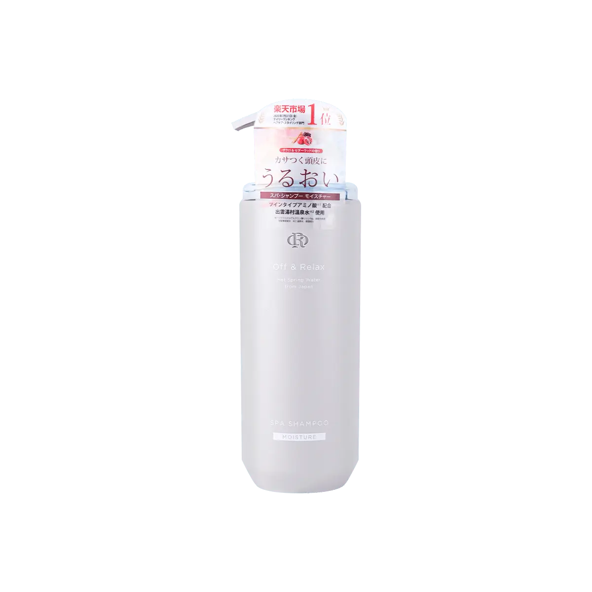 Off&Relax Moisture Spa Shampoo, Silicone-Free, 460ml