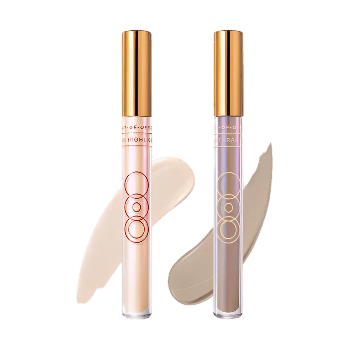 OUT OF OFFICE Liquid Contour & Highlight Stick Set - OOO Creamy Contour & Liquid Highlighter 3ml + 3ml - Oil Control, Natural Definition, Celebrity Favorite