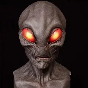 Anti-Charisma Ultra Realistic Alien Latex Mask - Next-Level party Vibe!3D Detailed Scary Creature Headpiece for Halloween & Cosplay& 2026 Parties